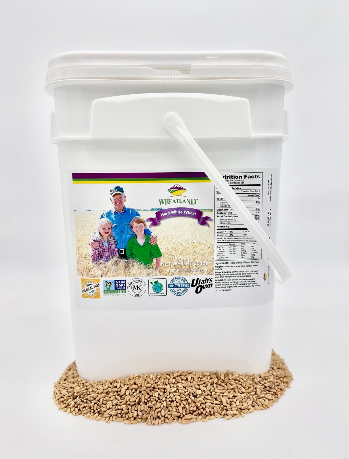Hard White Wheat Berries