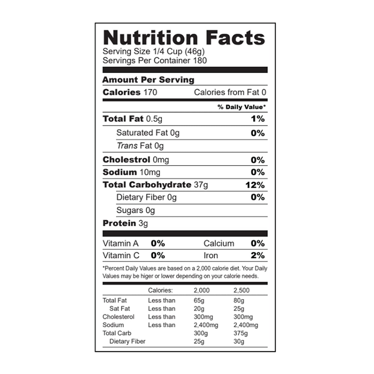 White Rice Label Label White Rice – WheatlandSeed.com